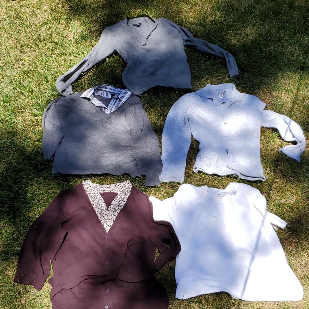 Collection of sweaters